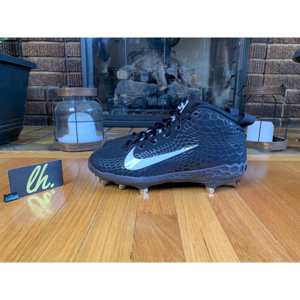 Size 9 Nike Force Zoom Mike Trout 5 Metal Baseball Cleats AH3372-010